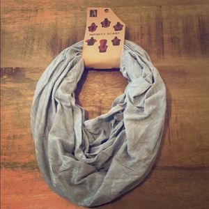 Studio 74 Accessories - LAST ONE Fall Grey Infinity Scarf Studio 74 Accessories - LAST ONE Fall Grey Infinity Scarf